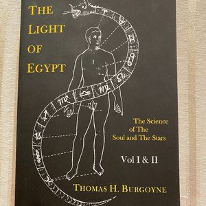 THE LIGHT OF EGYPT VOLUME  1 AND 2  BY THOMAS H. BURGOYNE